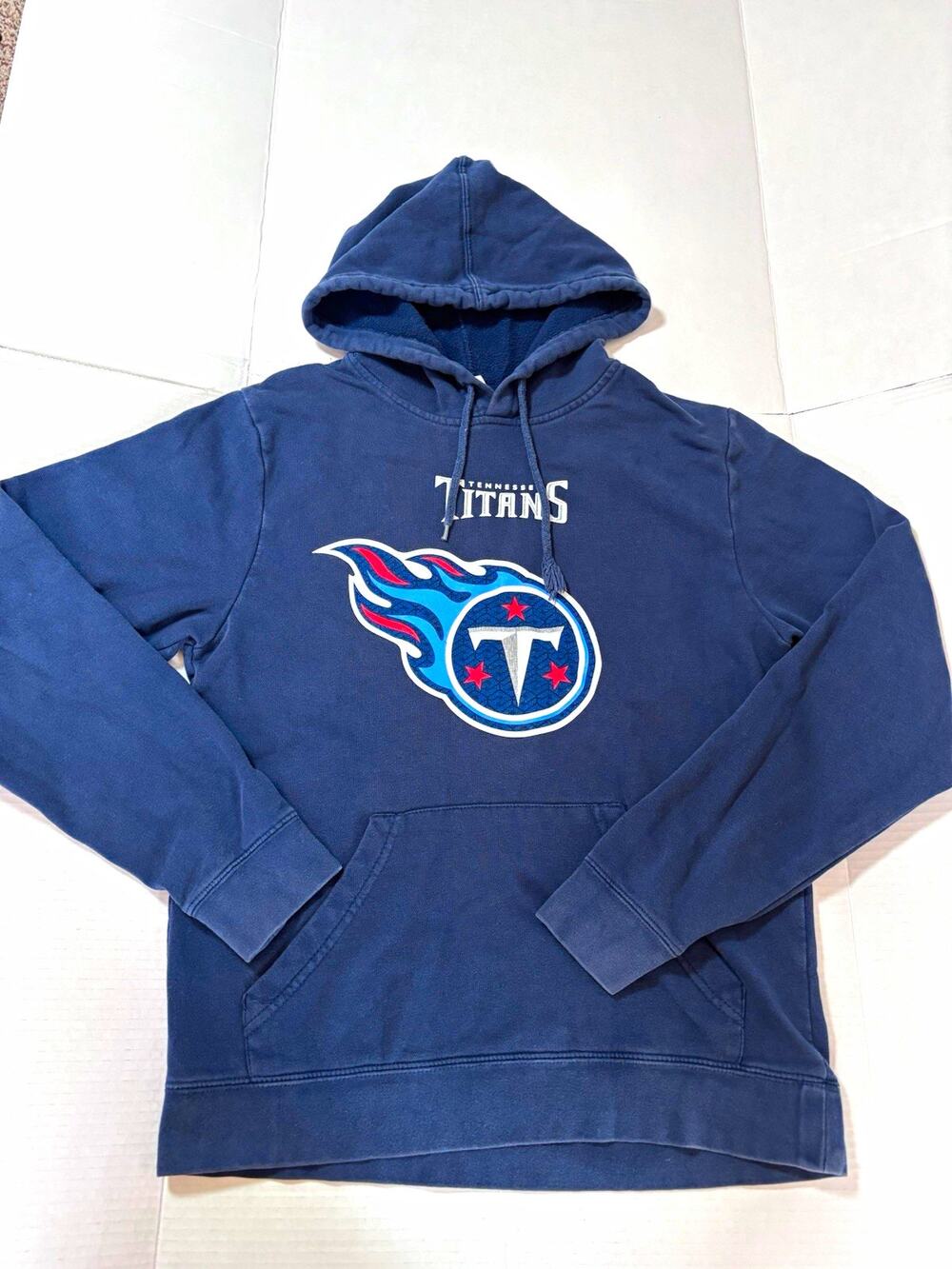 Majestic Tennessee Titans NFL Football Pullover Hoodie, S, Blue